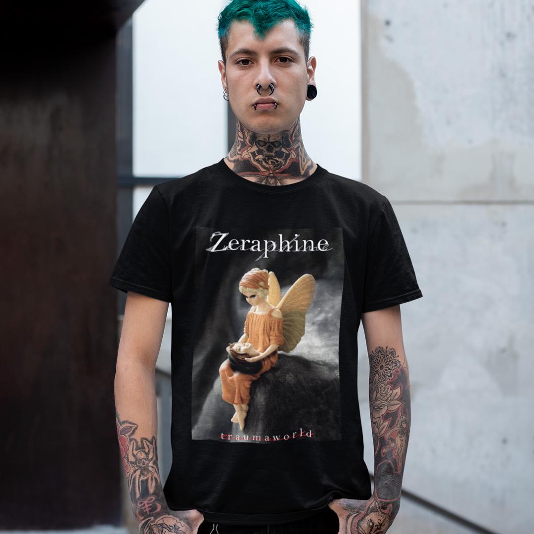 Футболка унисекс Zeraphine Traumaworld 3XL Черный (00000009087)