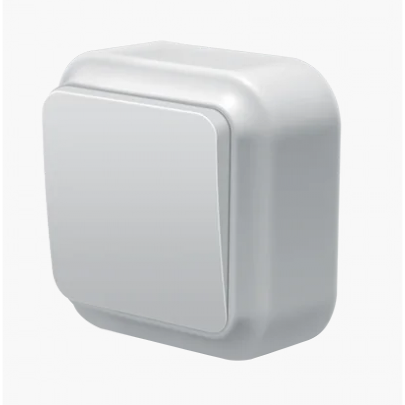 Выключатель одноклавишный наружный MARSHEL VO10-135 (27552126)