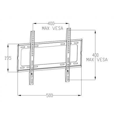 Кронштейн Vinga TM10-4451 23-55" 400х400 - фото 4