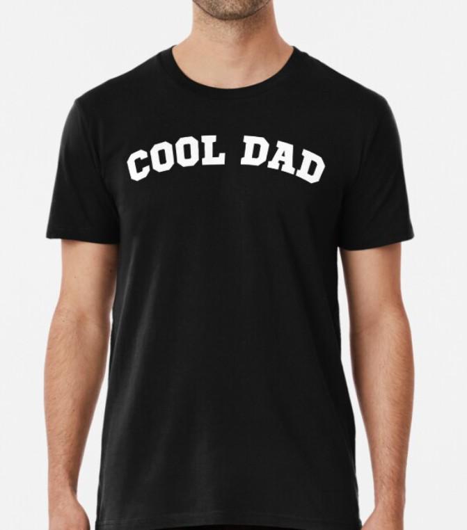 Футболка мужская Stedman с принтом Cool Dad S Черный (ПАПА46-1)