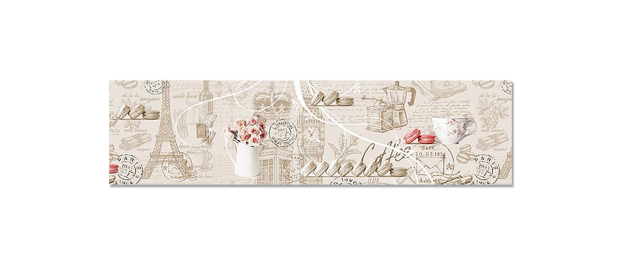 Наліпка вінілова на кухню Zatarga Шарм Франції 650х2500 мм (1283915332)