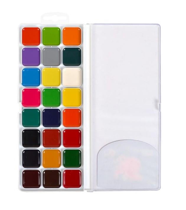 Акварельные краски медовые 24 цв. (400106 4820219213048)