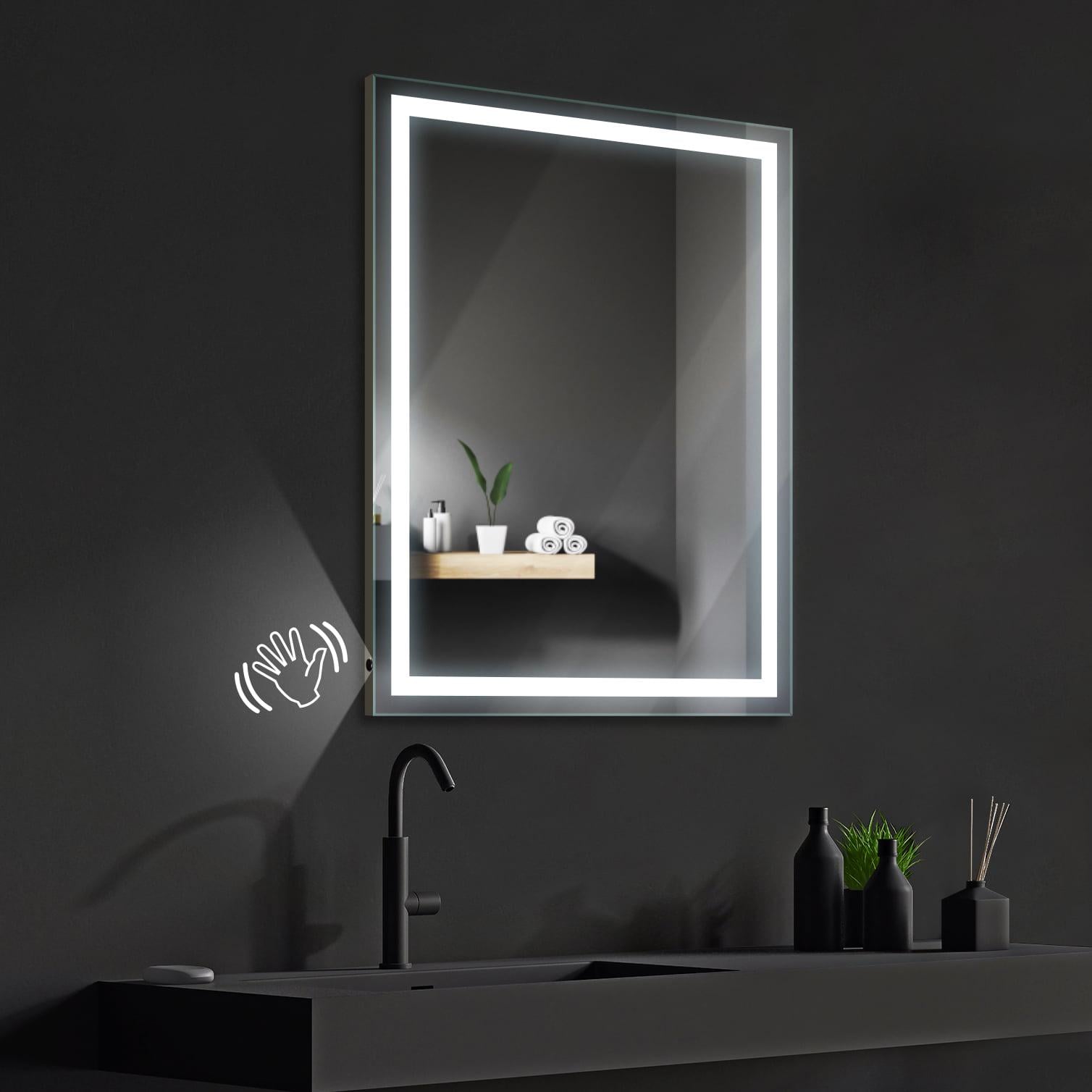 Зеркало Dim Dzerkal FEDO с LED-подсветкой + датчик движения 50х70 см (11134)