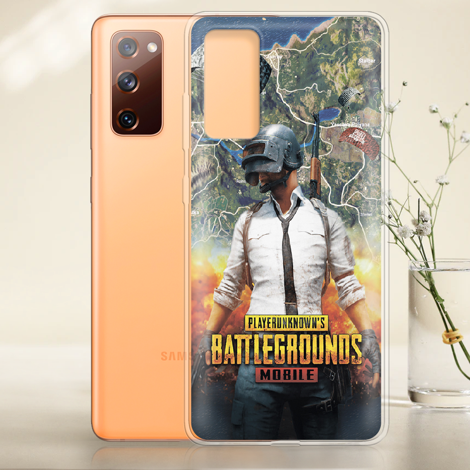 Чохол Boxface Samsung G780 Galaxy S20 FE PUBG Mobile Прозорий силікон (41035-up2309-41035) - фото 2