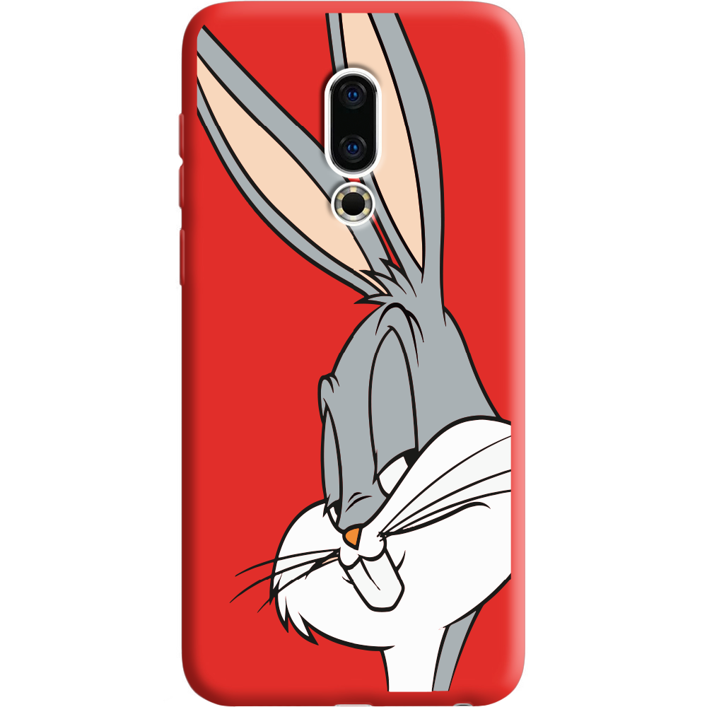 Чехол BoxFace Meizu 16 TH Lucky Rabbit Красный силикон (35817-bk81-36102)