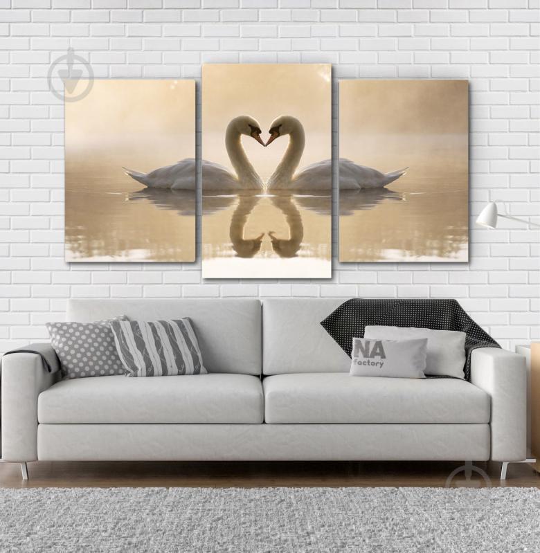 Модульна картина Poster-land Лебеді Art-206_3