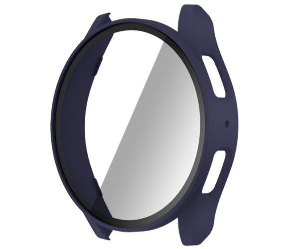 Чехол с защитным стеклом Protective Cover with Glass для Samsung Galaxy Watch 5 40 мм Темно-синий