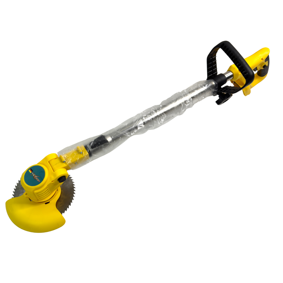 Газонокосилка для газона кустов и травы с 2 аккумуляторами 48V (TGY-026-Yellow)