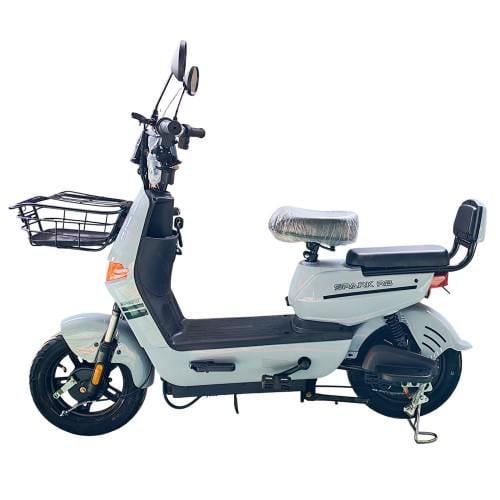 Велосипед с электромотором Spark R8 14" 60V/800W/20Ah LiFePO4 Светло-серый (000247915)