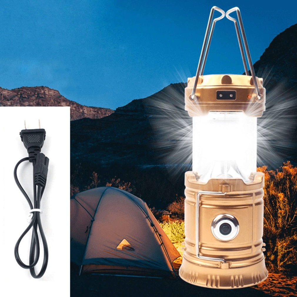 Светодиодный фонарь Explorer flame lamp для кемпинга с солнечной батареей и USB выходом для зарядки - фото 7