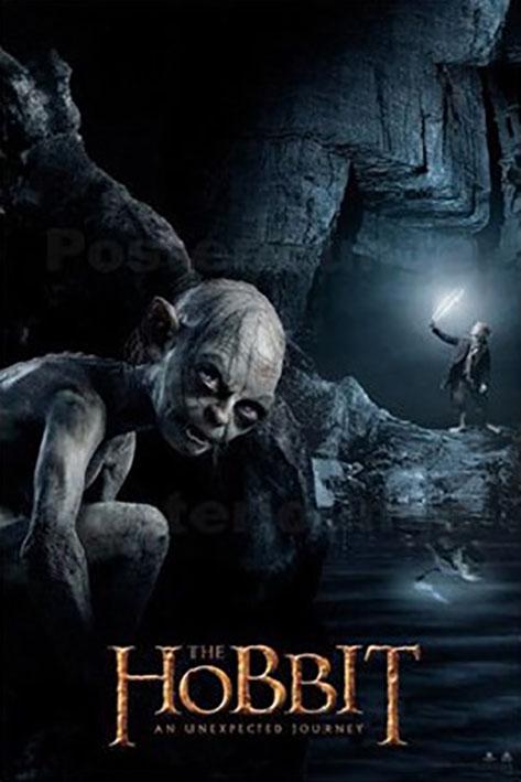 Постер плакат Хоббит Голлум/The Hobbit Gollum 61x91,5 см