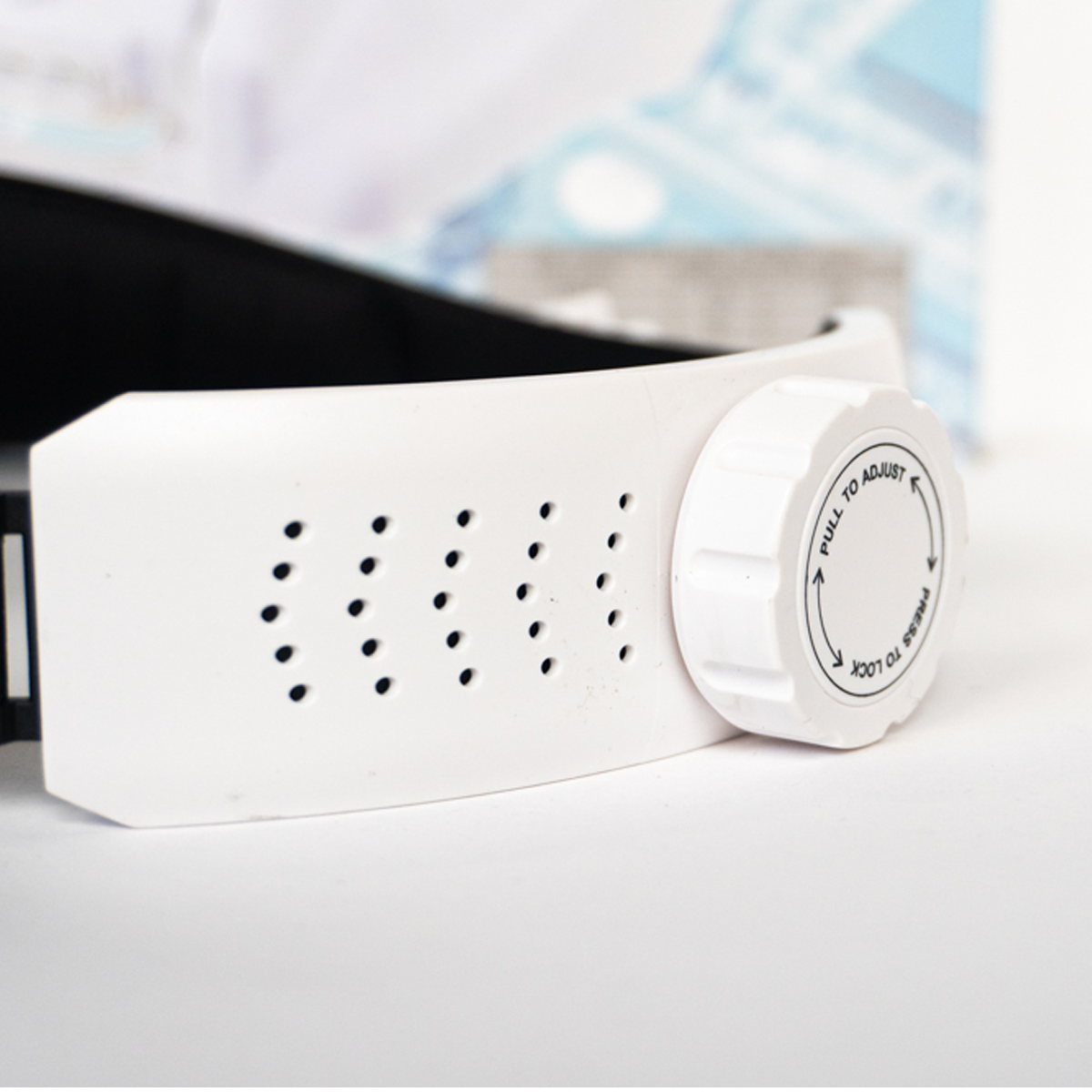 Лупа-шлем бинокулярная налобная MG8100-S с 3LED подсветкой и монокуляром 1,5X/2X/3,5X/8X/9,5X/11,5X White/Black (160420) - фото 8 Лупа-шлем бинокулярная налобная MG8100-S с 3LED подсветкой и монокуляром 1,5X/2X/3,5X/8X/9,5X/11,5X White/Black (160420) - фото 8