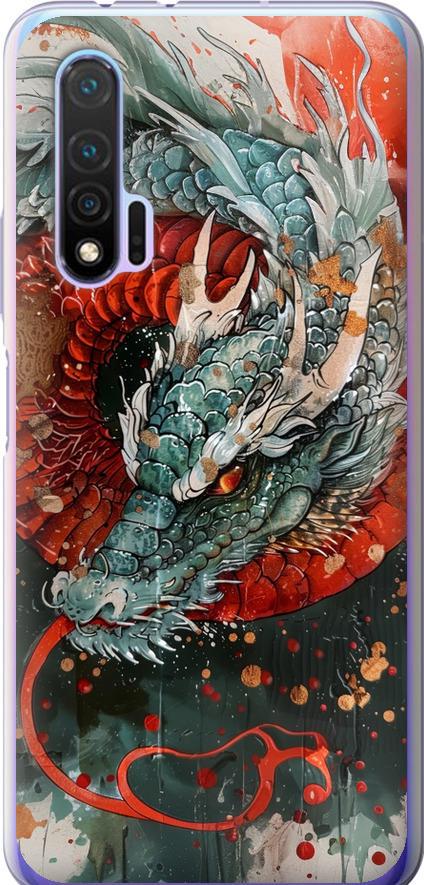 Чехол на Huawei Nova 6 Стихия огня (6101u-1821-42517)