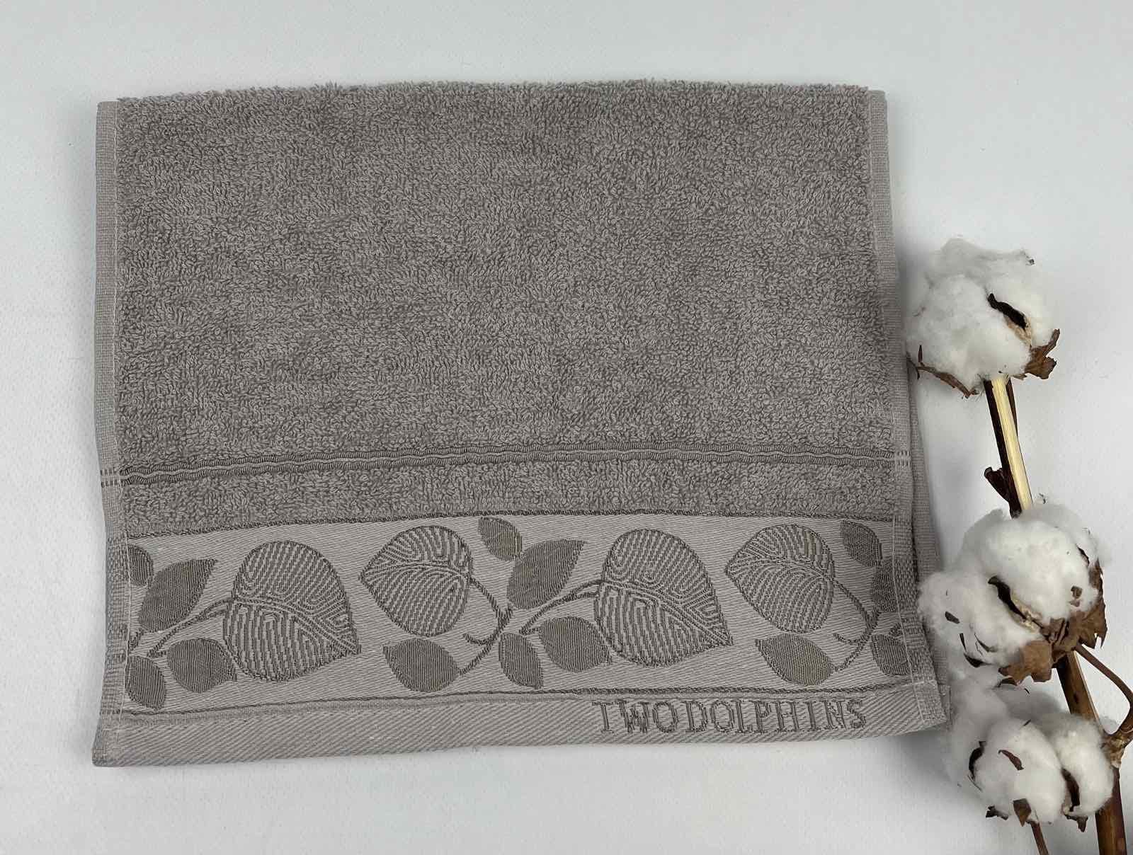Полотенце Two Dolphins Vip Cotton Penza A150 30х50 см Серый (CN31029)