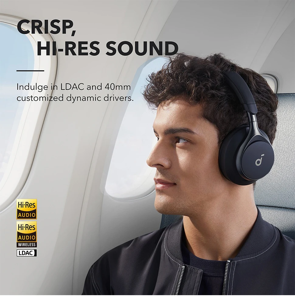 Навушники Anker Soundcore Space One Black - фото 8