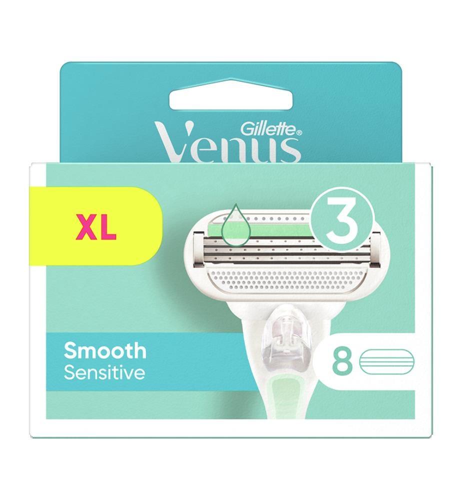 Картриджи сменные для бритья женские Gillette Venus Smooth Sensitive 8 шт. (12842778) - фото 2