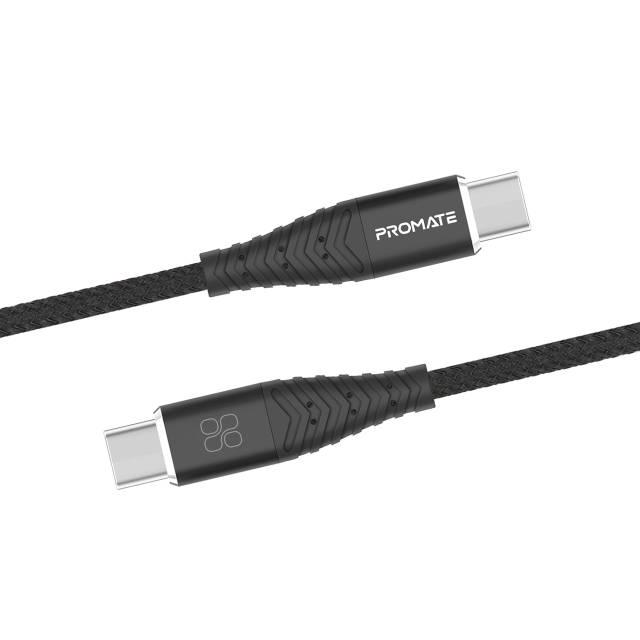 Кабель Promate cCord-2C USB-C to USB-C 3А 1 м Black