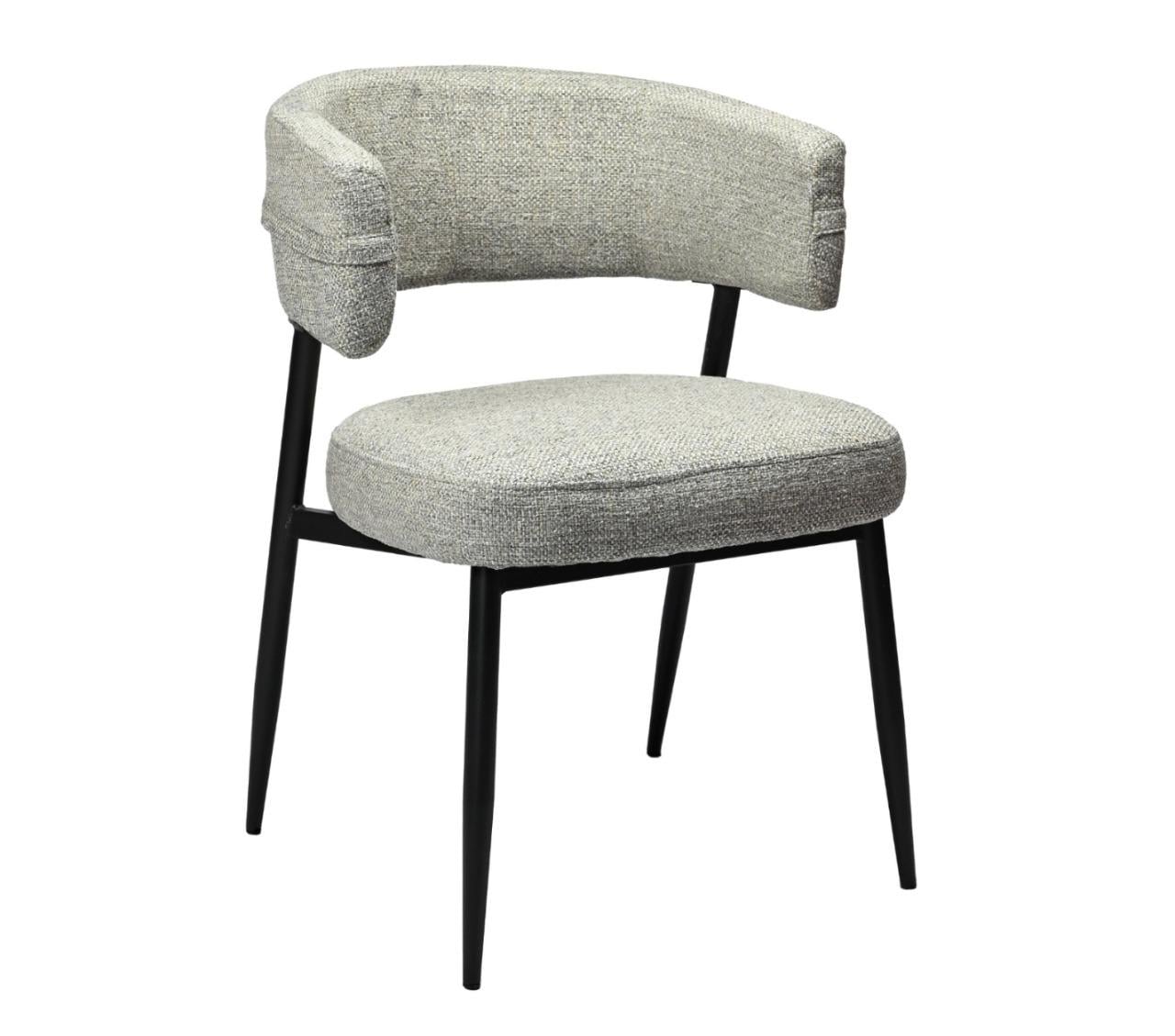 Кухонный стул M-117 Vetro Mebel Черный/Гранит (M-117-grey/black)