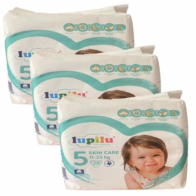 Подгузники детские Lupilu Skin Care 5 Junior 11-23 кг 84 шт. (103173277)