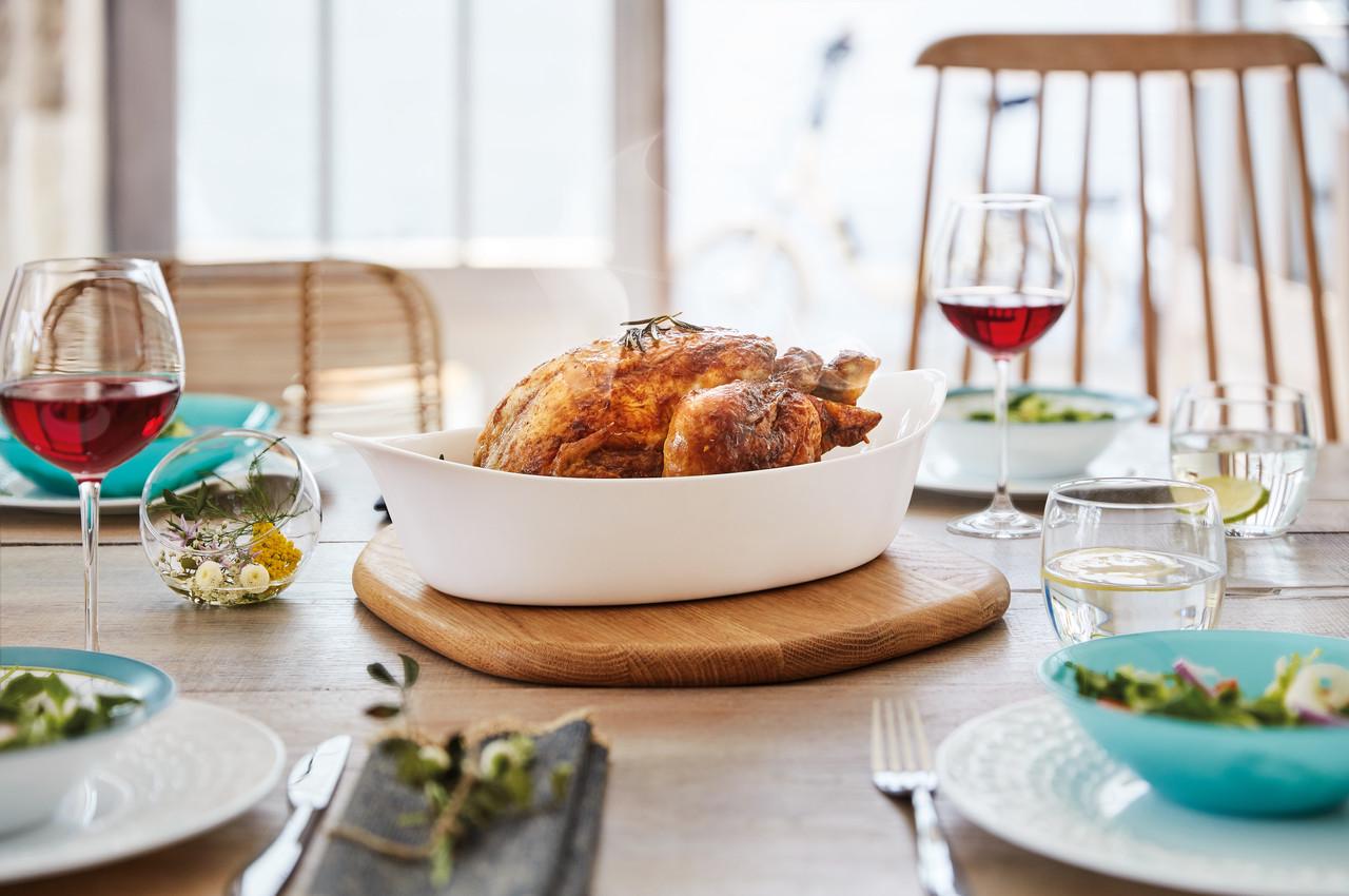 Форма для запекания овальная Luminarc Smart Cuisine Carine 38х23 см (N3486) - фото 4 Форма для запекания овальная Luminarc Smart Cuisine Carine 38х23 см (N3486) - фото 4