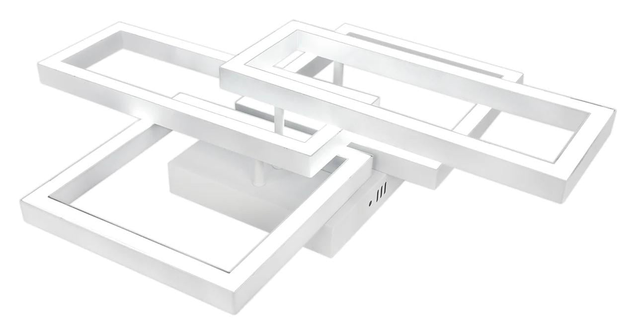LED-люстра RM-82-WH с пультом ДУ 82 Вт 3000-6000К 300-6560 Lm Белый (V6919120230669)