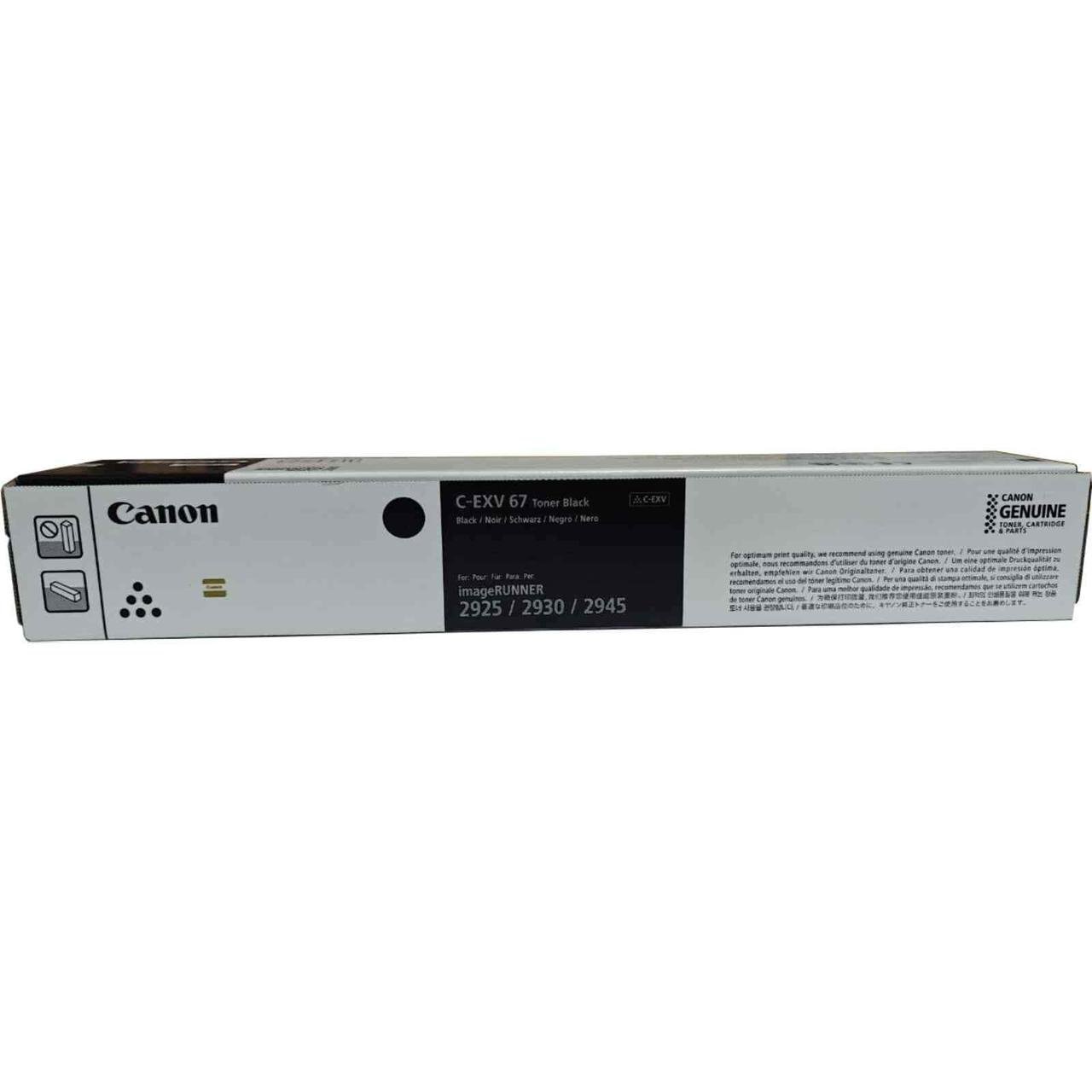 Тонер C-EXV67 TONER Black для image RUNNER 2925i/2930i/2945i