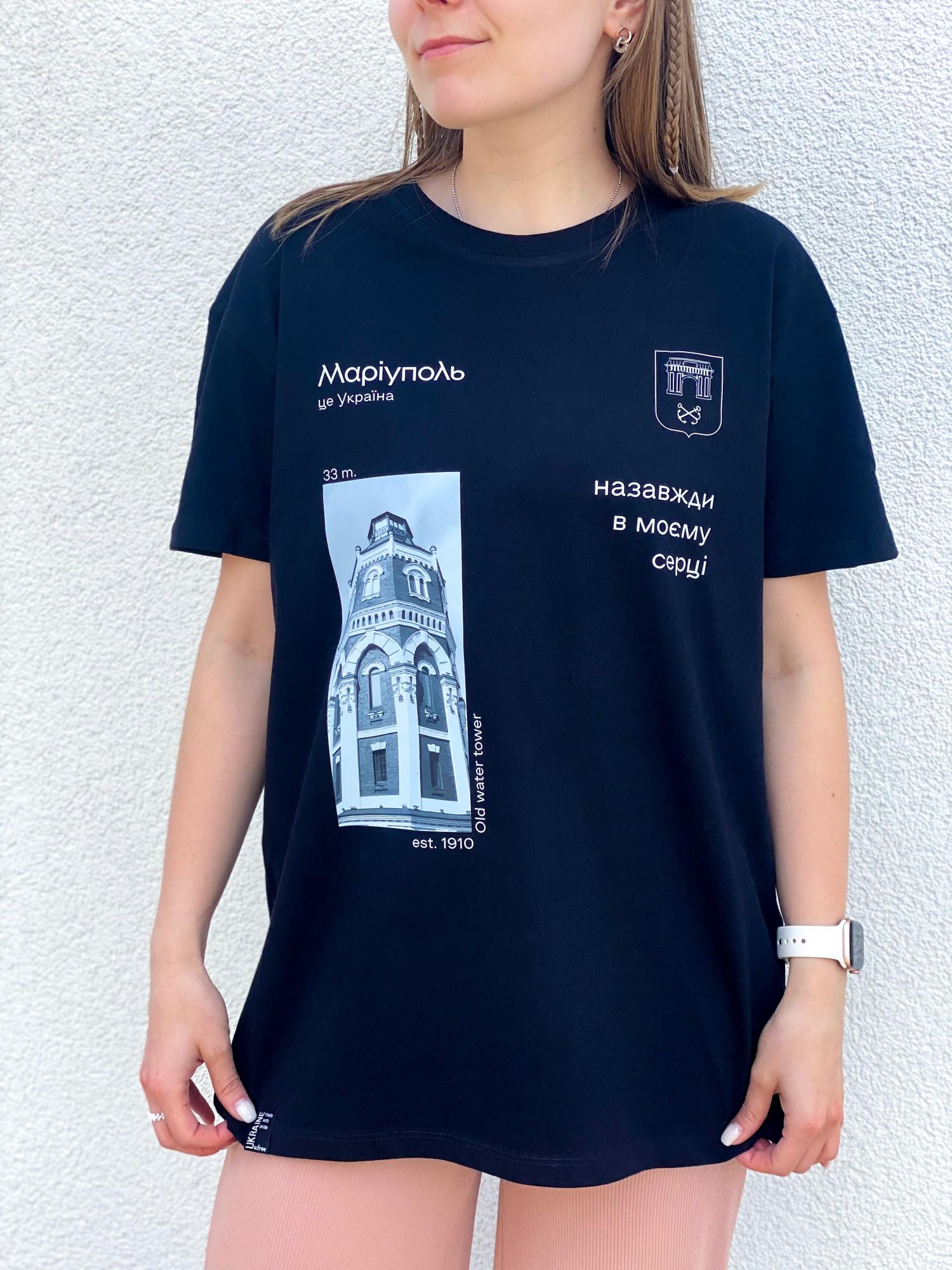 Футболка патриотическая унисекс Ufree Мариуполь-город Марии L Черный (20203-2W-L) Футболка патриотическая унисекс Ufree Мариуполь-город Марии L Черный (20203-2W-L)