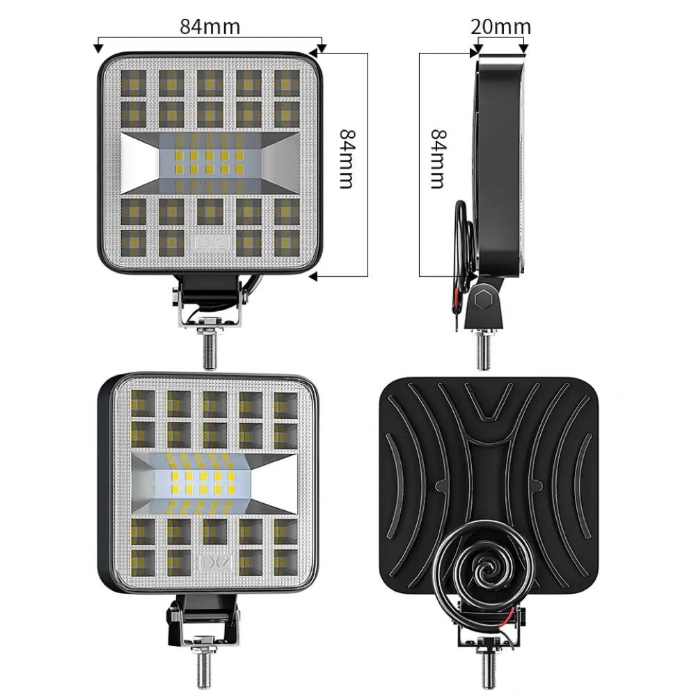 Фара дополнительного света DXZ 29 LED 6500 K (2000490538449) - фото 3