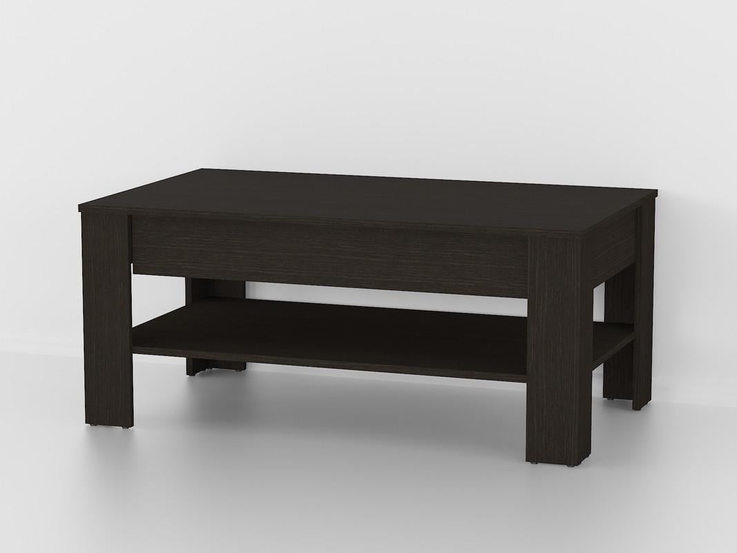 Журнальный стол с ящиком 1100x650x480 мм Венге (A-35) - фото 1 Журнальный стол с ящиком 1100x650x480 мм Венге (A-35) - фото 1