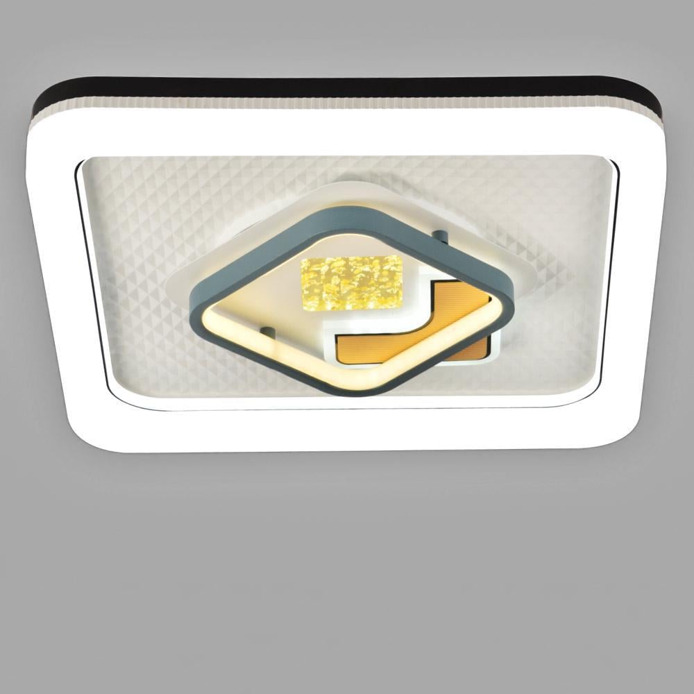 Люстра потолочная светодиодная квадратная Lighthouse SRS-19810 56W