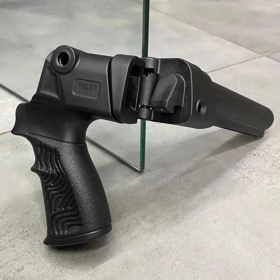 Рукоятка пистолетная DLG Tactical DLG-118 для Mossberg 500/590 с отсеком и гнездами под антабку Черный (244082) - фото 6 Рукоятка пистолетная DLG Tactical DLG-118 для Mossberg 500/590 с отсеком и гнездами под антабку Черный (244082) - фото 6