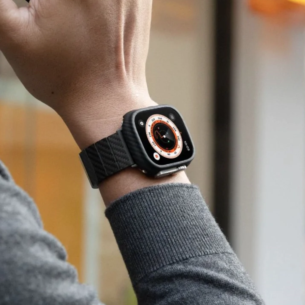 Набор Pitaka Air Case and Modern Carbon Fiber Watch Band for Apple Watch Ultra 49mm (AWB1003, KW3001A) - фото 8