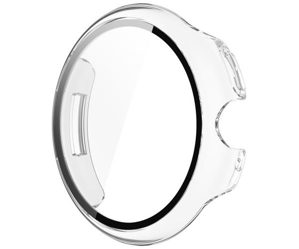 Чохол із захисним склом Protective Cover with Glass для Google Pixel Watch 3 41 мм Прозорий