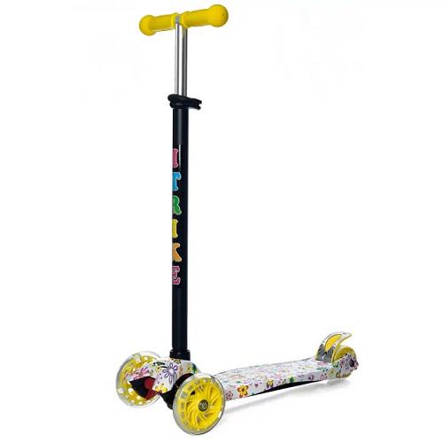 Самокат трехколесный iTrike Maxi JR 3-055-1-WP15 Желтый (JR 3-055-1-WP15)