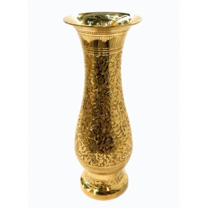 Ваза металева з тисненням Гілочки (9370167) Ваза металева з тисненням Гілочки (9370167)