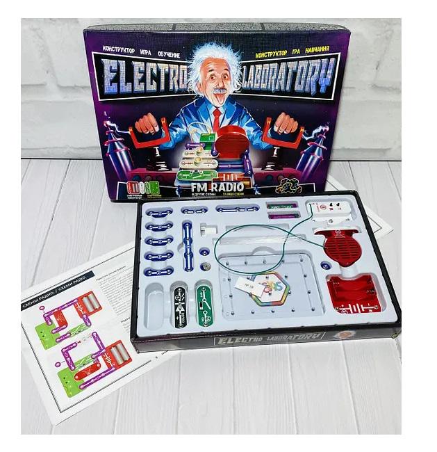 Конструктор електричний Danko Toys Electro Laboratory FM Radio (ELab-01-01) - фото 2 Конструктор електричний Danko Toys Electro Laboratory FM Radio (ELab-01-01) - фото 2