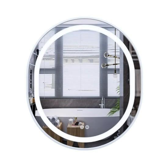 Зеркало MIXXUS Premium ELLIPSE MV05-80x70-REVERSE White (MP6645)