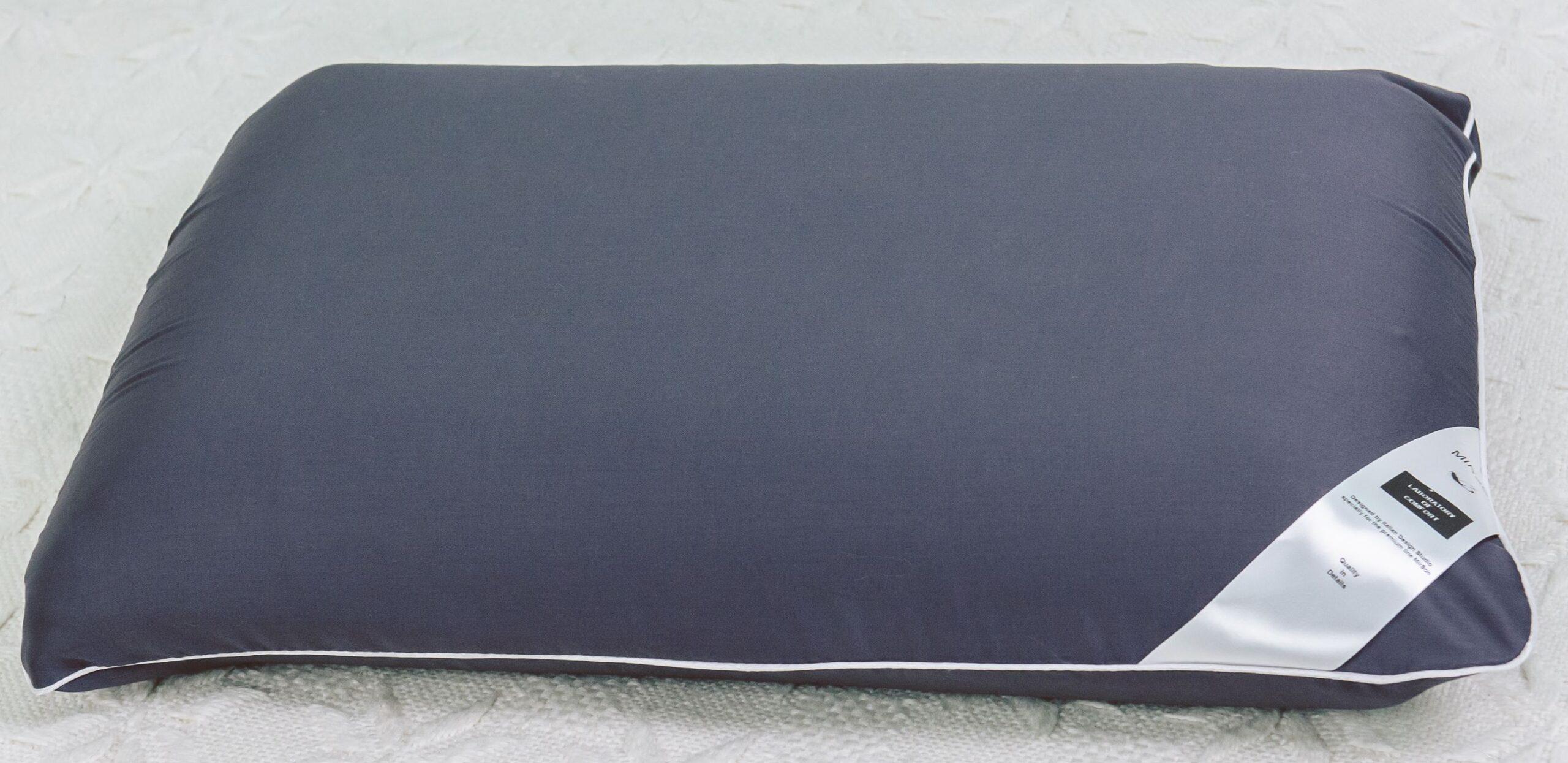 Подушка ортопедическая MirSon №6049 Delicate satin Iron grey Men 59х43х12 см (2200003261721)