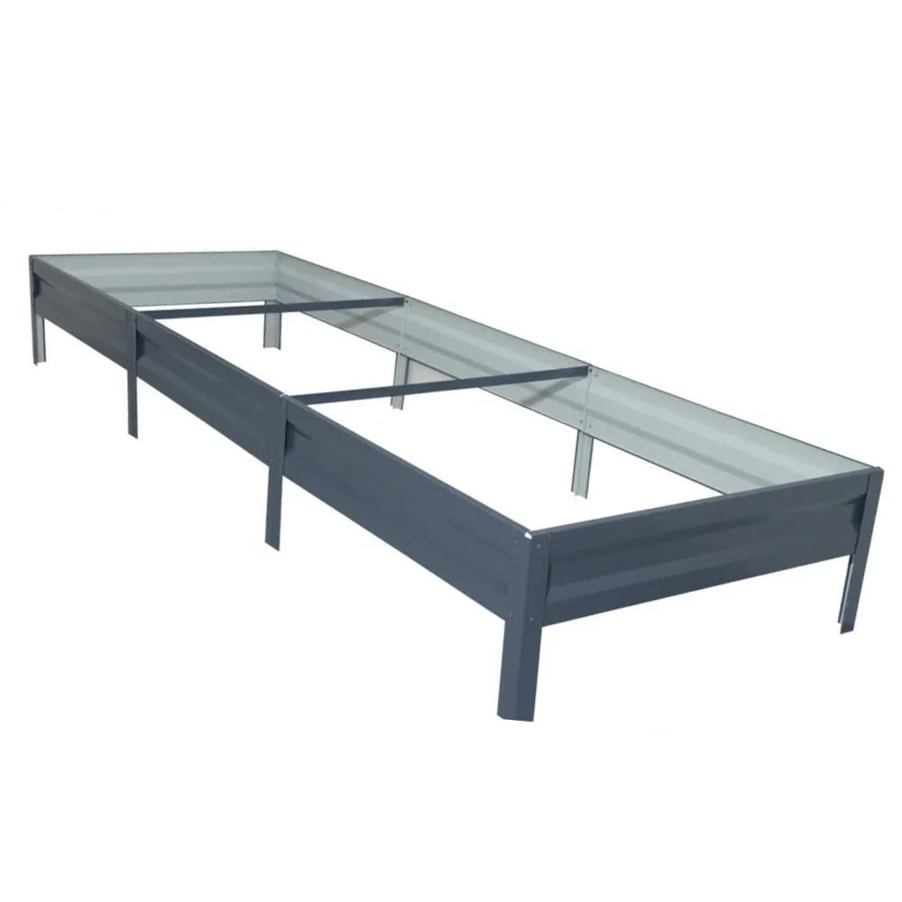 Грядка оцинкованная SIMBUD 3х1х0,2 м RAL 7024 Графитовый (436878)