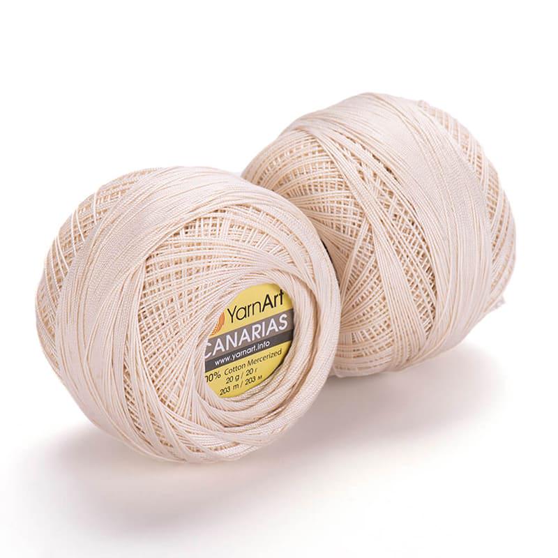 Пряжа YarnArt Canarias 6194 Молочный