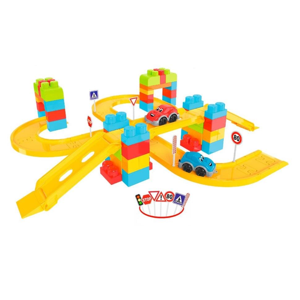 Конструктор детский Технок Гоночный трек 100 дет.