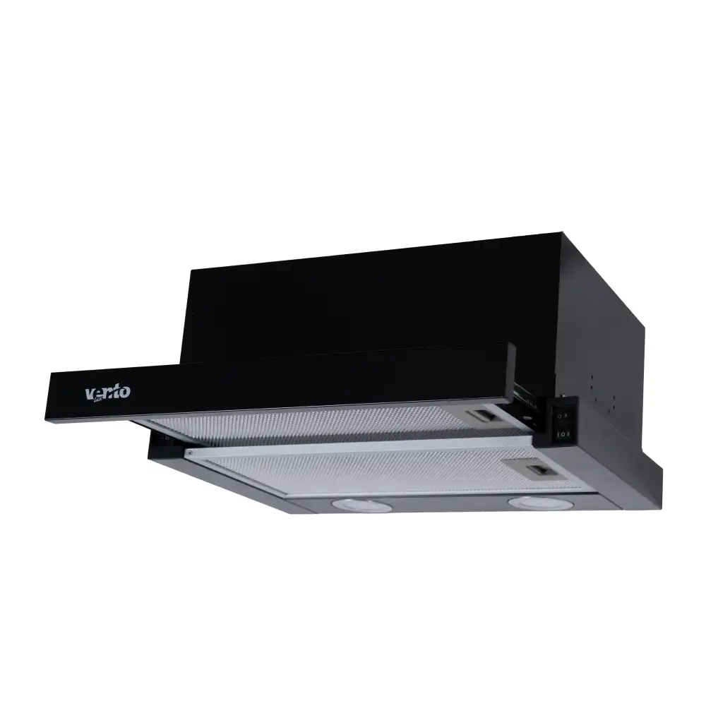 Витяжка Ventolux GARDA 45 BK 700 LED (16009) Витяжка Ventolux GARDA 45 BK 700 LED (16009)