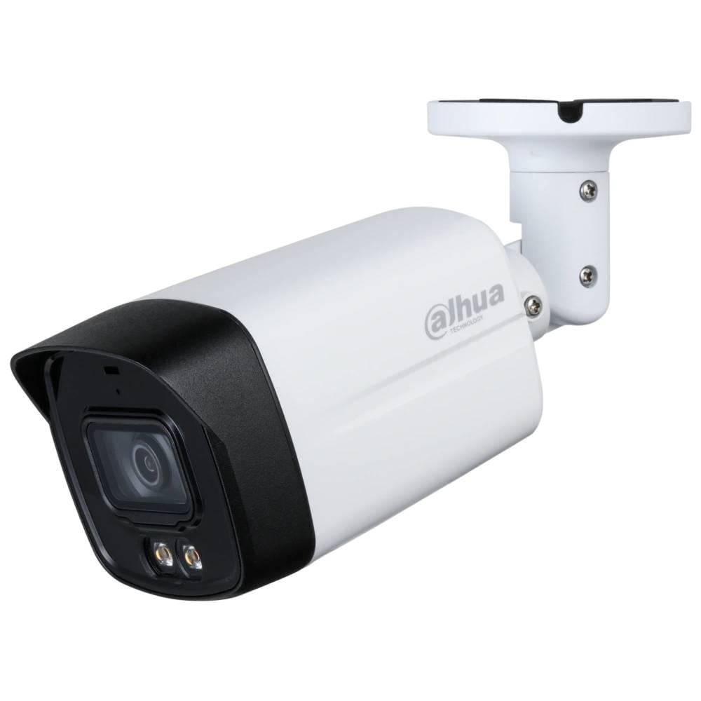Камера відеоспостереження Dahua DH-HAC-HFW1500TLMP-IL-A 5 Мп CVI/CVBS/AHD/TVI з LED підсвічуванням 2,8 мм Камера відеоспостереження Dahua DH-HAC-HFW1500TLMP-IL-A 5 Мп CVI/CVBS/AHD/TVI з LED підсвічуванням 2,8 мм