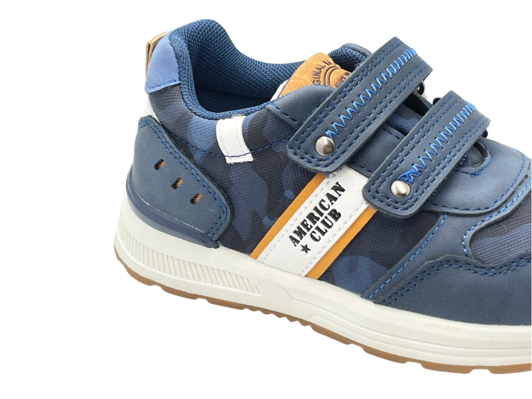 Кросівки для хлопчиків American Club XD130-24/34 р. 34 Темно-синій - фото 4 Кросівки для хлопчиків American Club XD130-24/34 р. 34 Темно-синій - фото 4