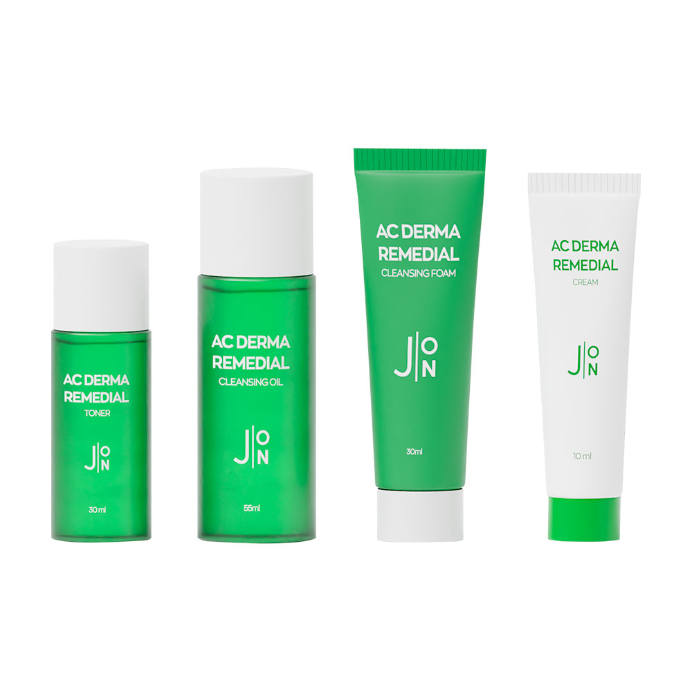 Набор 4 продукта AC Derma Remedial Mini Set J:ON (8802929008745)