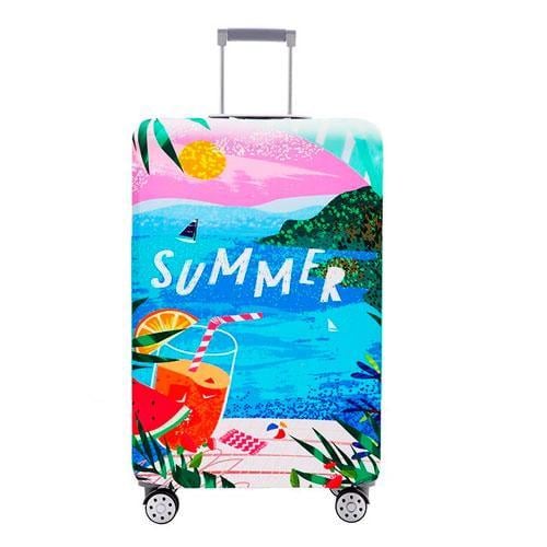 Чехол защитный для дорожного чемодана Multicolored Summer2 25-28" L (534983)