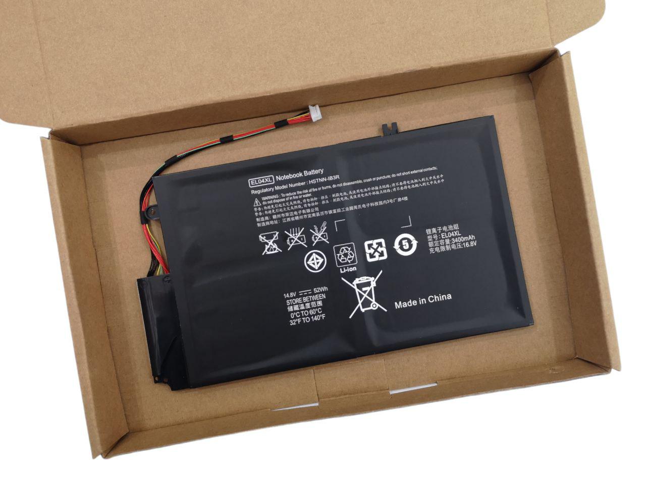 Аккумулятор для HP Envy 4-1008TX/TPN-C102/HSTNN-IB3R/HSTNN-UB3R/EL04XL 3400 mAh 52Wh (21626605)