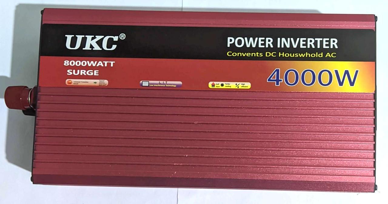 Перетворювач напруги UKC Power Invertor 24 V 4000 W (000042904) - фото 4 Перетворювач напруги UKC Power Invertor 24 V 4000 W (000042904) - фото 4