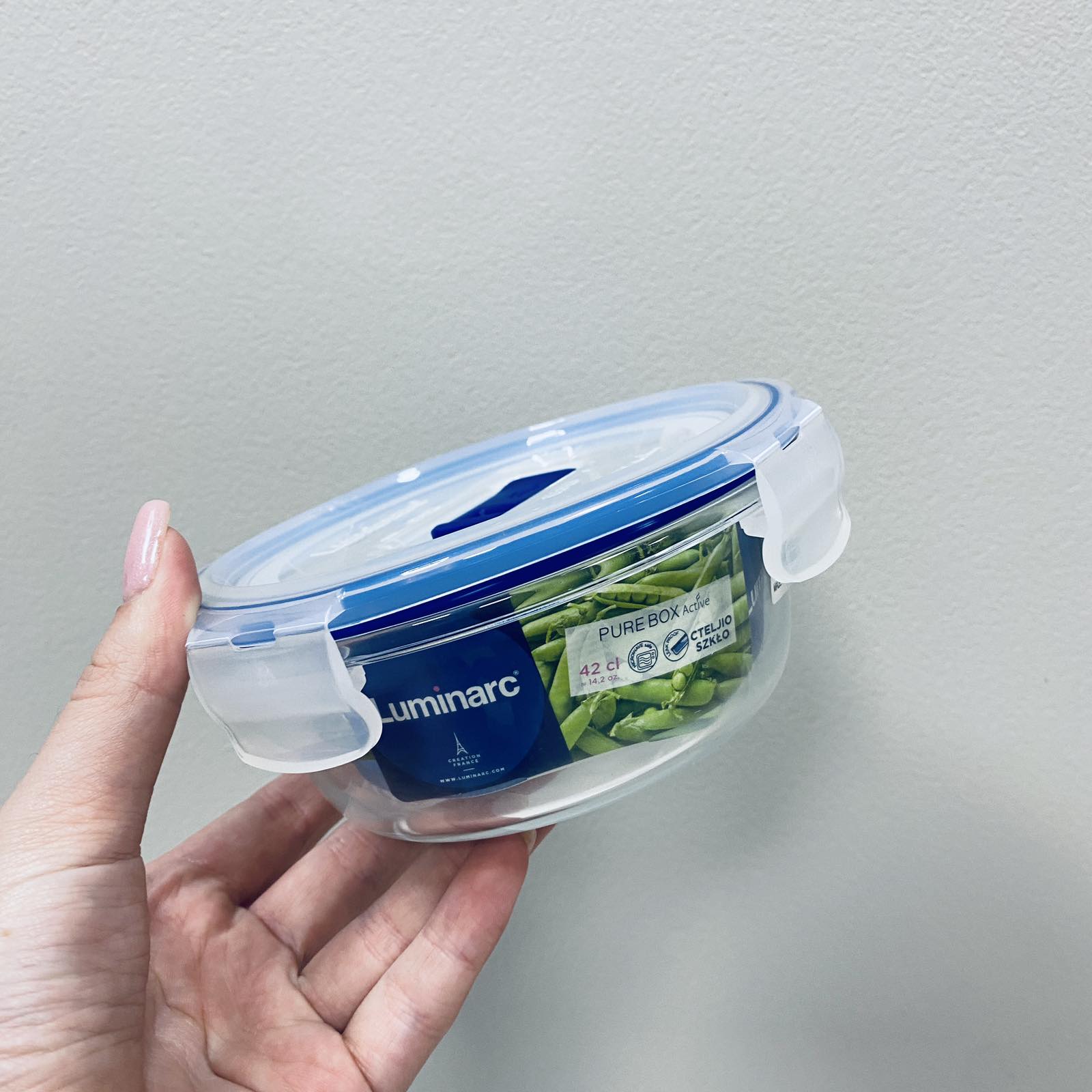 Контейнер круглый Luminarc Pure Box Active P3553 стеклянный 420 мл (66b1c58b252e696bca046e7d) - фото 7 Контейнер круглый Luminarc Pure Box Active P3553 стеклянный 420 мл (66b1c58b252e696bca046e7d) - фото 7