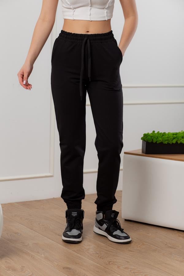 Спортивные штаны женские AKSAN M Черный (20.493_black1_44(M)) - фото 3